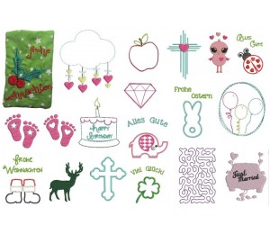 ITH Stickserie - Gutscheinkartenhülle